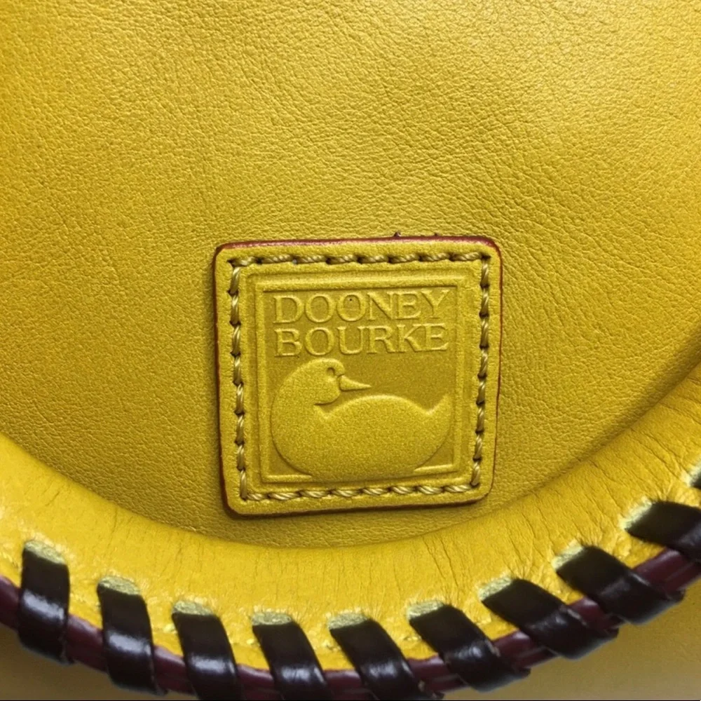 Dooney & Bourke Florentine Sunflower Satchel - Picture 3 of 12